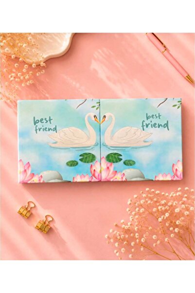 Adalinhome Lizy Best Friend Dvostruki Set Sveski | 16x16 cm | Tvrda Korica | ...