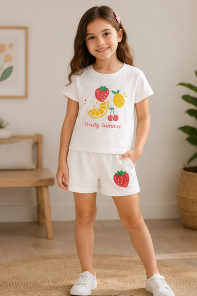 Cortigiani Girls Matching Set