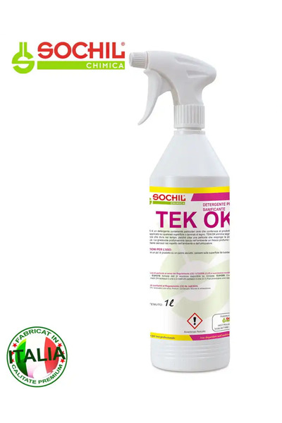 Sochil Chimica Απορρυπαντικό για ξύλινες επιφάνειες - TEK OK Professional 750 ml