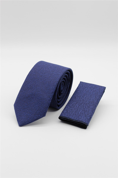 İmza Blue-Navy Blue Patterned 6 cm Tie 1090255114