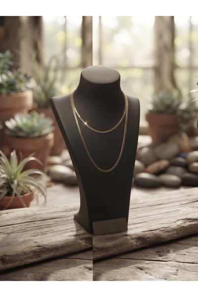 Onflow Minimalist Jewelry and Chain Display Bust - Luxury Boutique Concept