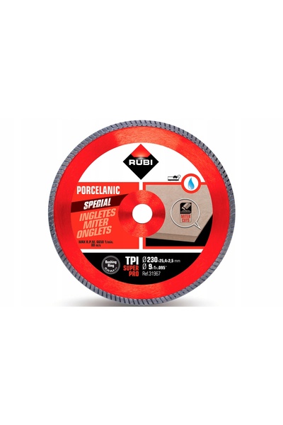 RUBİKOM DISC DIAMANTAT PENTRU POLIZARE UNghiulară TPI 230 SUPERPRO 31967 RUBI