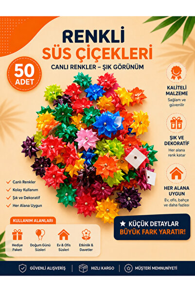 KARYA AURA 50 adet Hediye paket susu özel çıtçıt ve yapiskanlidir
