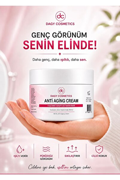 Dagy Cosmetics Gençleştiren Botox Etkili Yaşlanma Karşıtı Ve Kırışıklık Karşı...