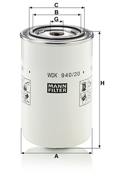 Mann-Filter FILTRU DE COMBUSTIBIL