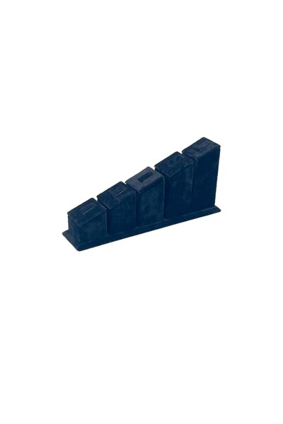 Empressco 5 Pieces Group Jewellers Stand Ring Stand Black Color