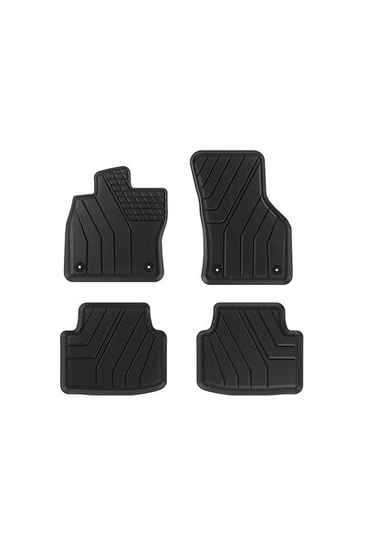DELUXETUNING Covorase auto din cauciuc compatibile Seat Leon IV 2020->, tip t...