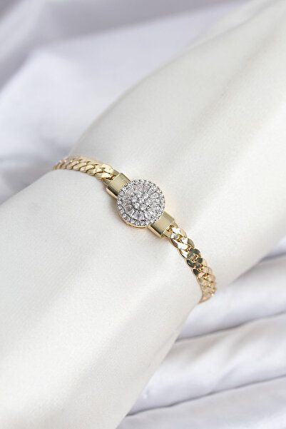 callerrons accessories Ezme Chain Model Zircon Stone Vip Series Women's Brace...