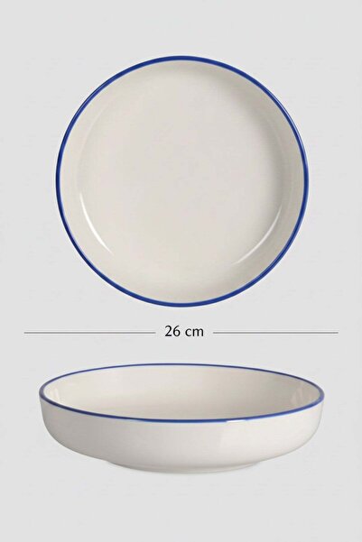 rinart 3-Piece Toledo Bowl Set 26cm Rim Navy Blue