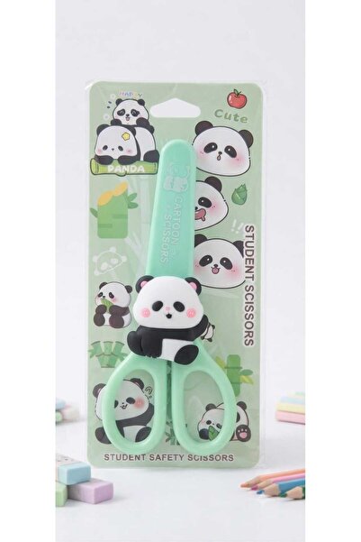 ALPA STORE Figürlü Korumalı Çocuk Makası Sevimli Tavşan Panda Temalı