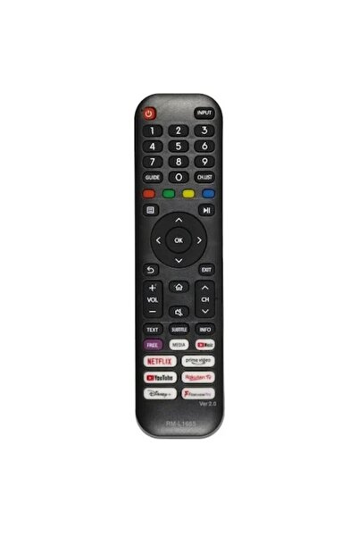 KNTECH Telecomandă pentru LCD Vortex Hisense, Nei, RM-L1665, 992