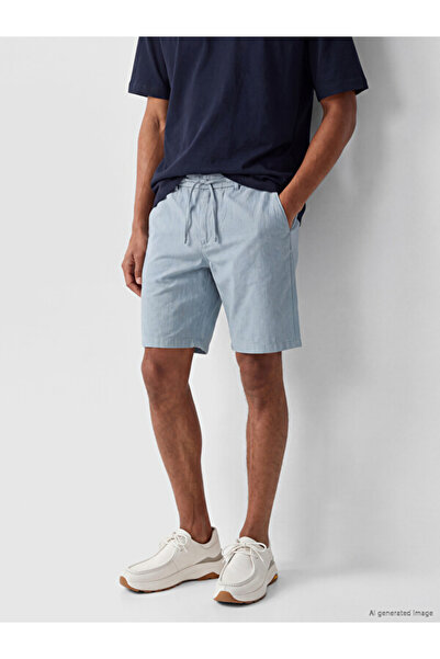 LC Waikiki I Standart Fit Linen Look Men's Shorts from Freezen Store