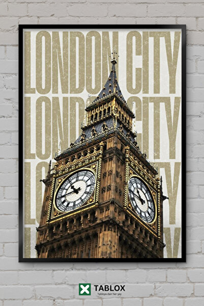 TABLOX London, Engleska, Big Ben, kula, grad, estetski pejzaž, dekorativna MD...