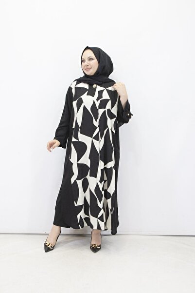 Feray Kaya 657-1 Uzun Tunik Pantolon Takım