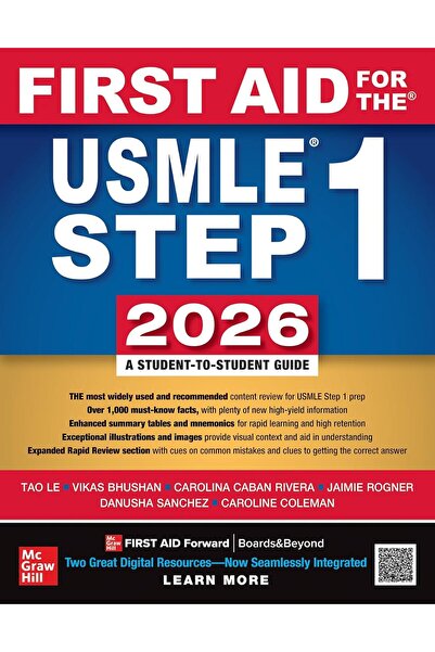 Generic First Aid for the USMLE Step 1 2026