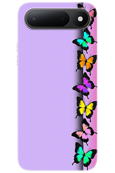 TECNO Spark 50 5G (KN8) Uyumlu Kılıf Desen Baskılı Silikon Kelebek STK:671 CP...