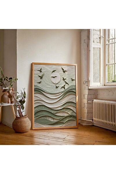 Tuba Decor Επιτραπέζια ζωγραφιά με ξύλινο πλαίσιο ενός τεμαχίου