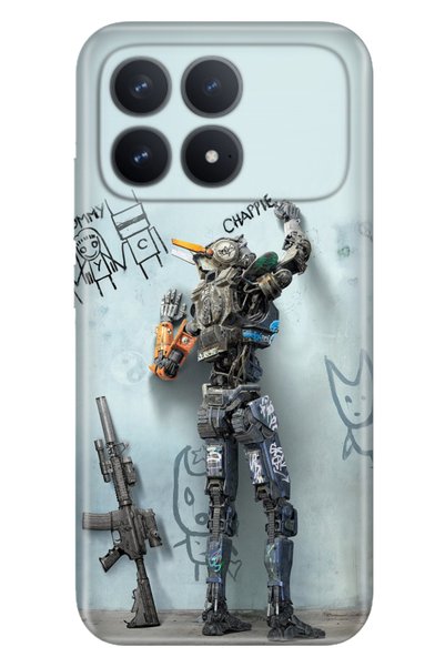 Cekuonline Poco F8 Pro 6.59" Case Art Silicone Printed Tpu Chappie
