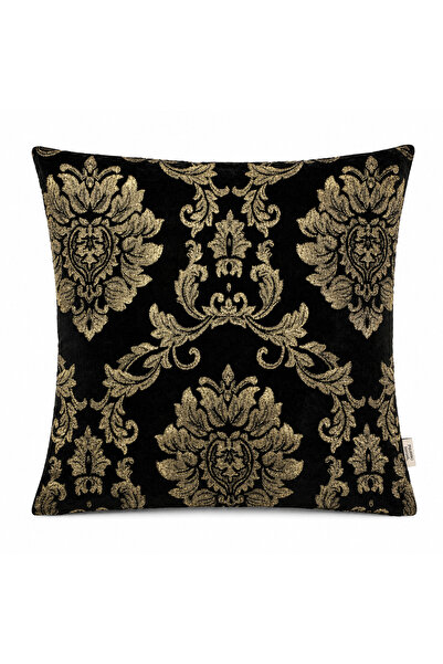 Voyage Dekoratif Kırlent Kılıfı 45x45 cm Yumuşak Dokulu Modern Desenli Koltuk Yastığı Kılıfı