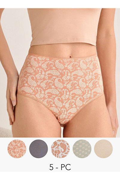 Splash FAV Set of 5 - Full Briefs High Waist