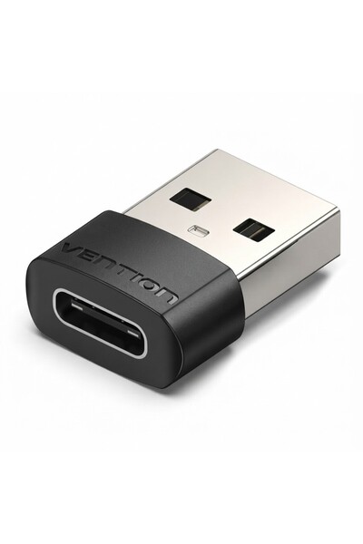 Vention Adaptor OTG USB 2.0 (T) la USB Type-C (M)