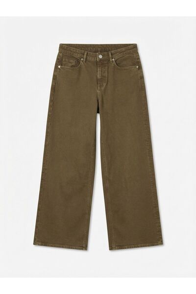 Vero Moda Weit geschnitten VMSANDIE-STRETCH Mid Rise Weiter Beinschnitt Jeans