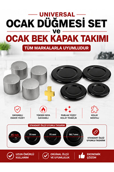 ÖZ BEYAZ EŞYA ARÇELİK - OCD 614 EM1WS - Setüstü Ankastre Ocak Düğmesi ve Ocak...