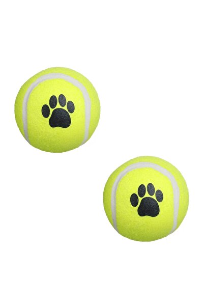 OEM Jucărie Câine Minge de Tenis 7 cm, set 2 buc