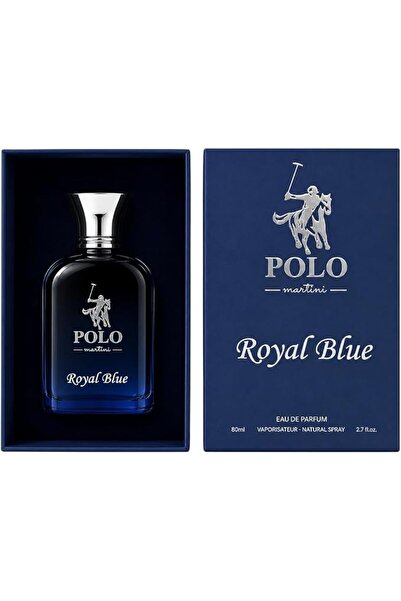 Polo Martini Royal Blue Eau de Parfum 80ml – Long Lasting Luxury Fragrance fo...