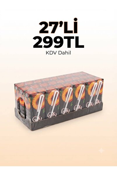 cudy Meyve suyu şeftali 27li 200ml