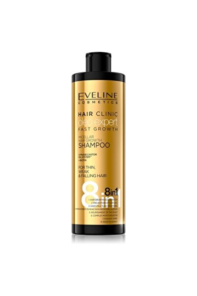 Eveline Sampon pentru cresterea parului Hair Clinic Oleo Expert Fast Growth 8...