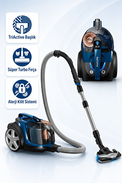 Philips PowerPro Max 7000 Serisi 750 W Toz Torbasız Elektrikli Süpürge - Turb...