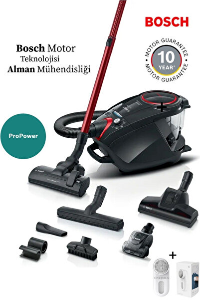 Bosch ProAnimal 800 W Toz Torbasız Elektrikli Süpürge - Evcil Hayvan Turbo Ba...
