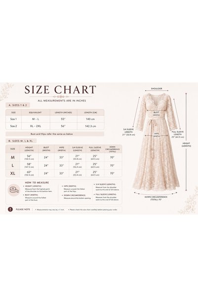 Maison Emarat Night Gown with Lace detailing
