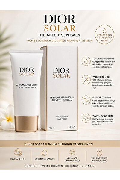 Dior Solar the after Sun Intensive Moisturizing and Soothing Face & Body Balm...