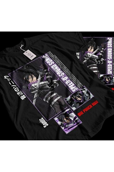 l'eivor Speed O’ Sound Sonic - One Punch Man Printed T-Shirt