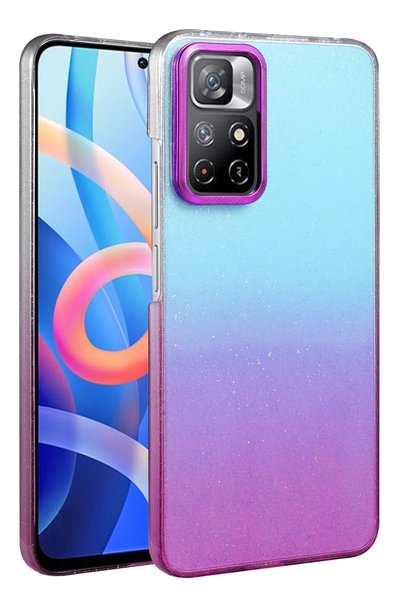 New Face غطاء لامع من ACONCEPT لهاتف Redmi Note 11 Pro (93413) - أرجواني