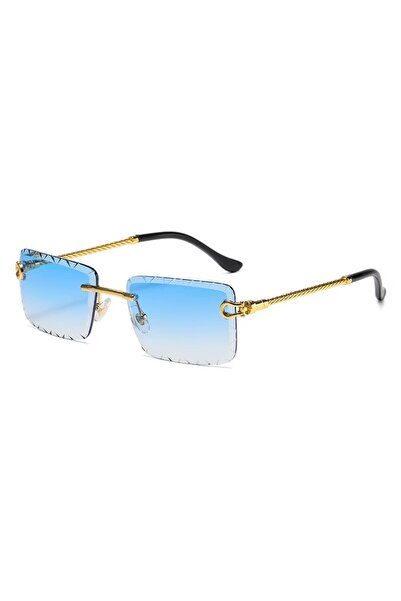 REDz Accessories Γυαλιά ηλίου C-Class Diamond, Χωρίς πλαίσιο, Χρυσοί βραχίονε...