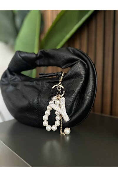 Rüya Y Letter Bag Charm and Keychain