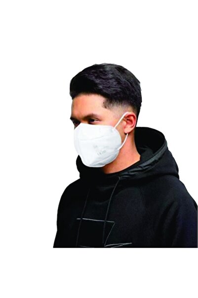 Susino Set de 5 măști de protecție faciale, FFP2, 5 straturi, KN95, Alb