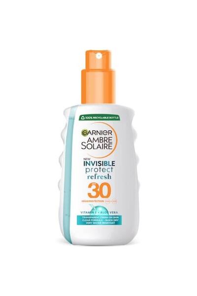 Garnier Spray de corp invizibil protector Ambre Solaire SPF 30, 200 ml