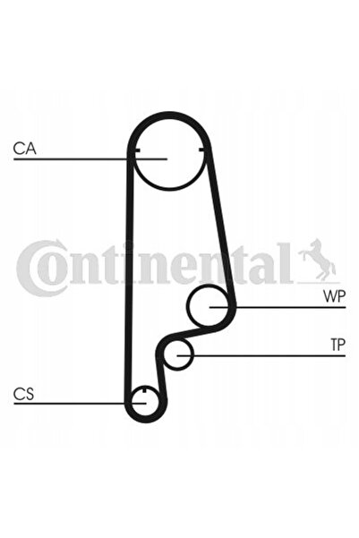 Continental Bedding CT1070K1 Kit de sincronizare HONDA 1,4/1,5