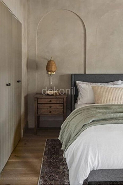 Dekonil Dekoratif MDF Kemer Duvar Paneli 100x265 cm Boyanabilir Duvar Çıtası
