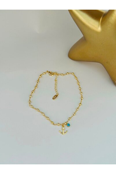 BYYEŞO Anchor Detail Steel Anklet