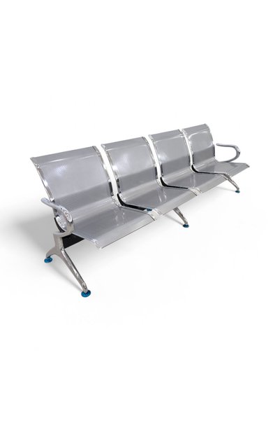 concent 4 Seater Waiting Chair Iron Base Furniture