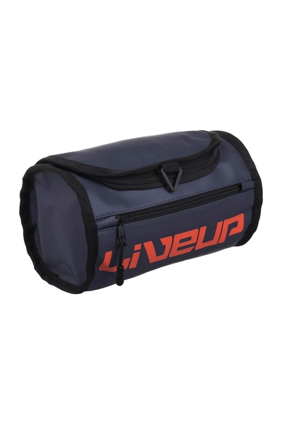 OEM Geantă cosmetice bărbați, albastru, Ø13x25cm – organizare practică pentru...