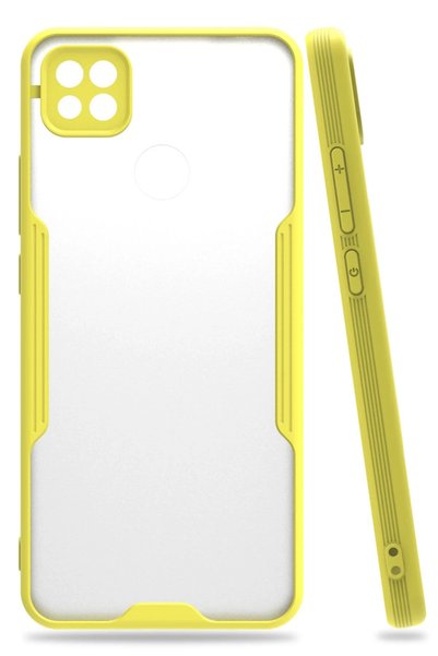 New Face Aconcept Redmi 9C Case Platinum Silicone (22405) - Yellow