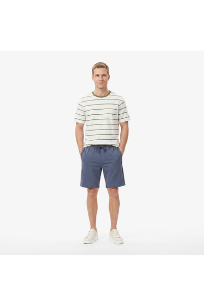 Nautica Erkek Mavi Regular Fit Şort