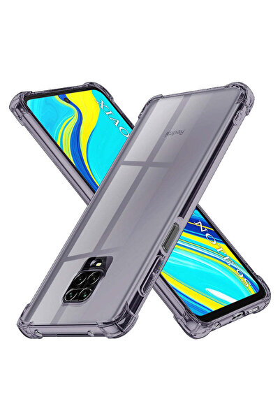 Techsuit Husă pentru Xiaomi Redmi Note 9 Pro, din silicon transparent, rezist...