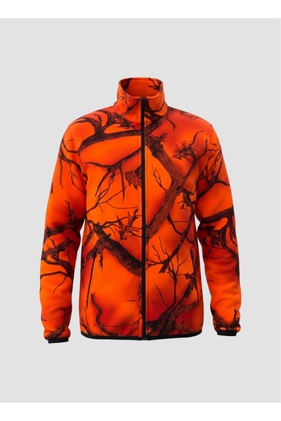 The Baski Πορτοκαλί ζακέτα Fleece Outdoor Pig Hunter με φερμουάρ σε όλο το μή...
